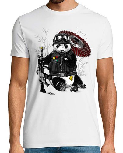 Camiseta Panda Motero - latostadora.com - Modalova