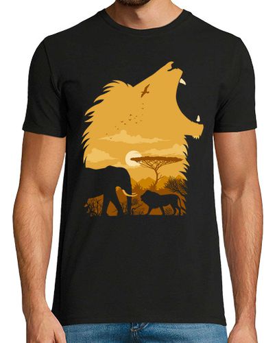 Camiseta Hombre Manga Corta Rey de africa laTostadora - latostadora.com - Modalova