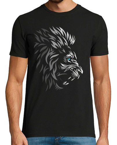 Camiseta Hombre Manga Corta Tribal lion face laTostadora - latostadora.com - Modalova