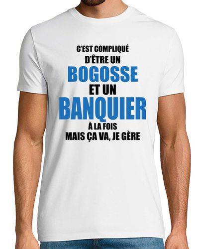 Camiseta complicado ser falso y banquero - latostadora.com - Modalova