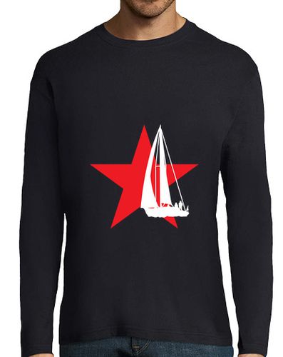 Camiseta Hombre Manga Larga vela / vela / barco laTostadora - latostadora.com - Modalova