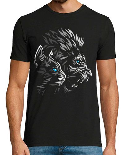 Camiseta tribal gato leon - latostadora.com - Modalova