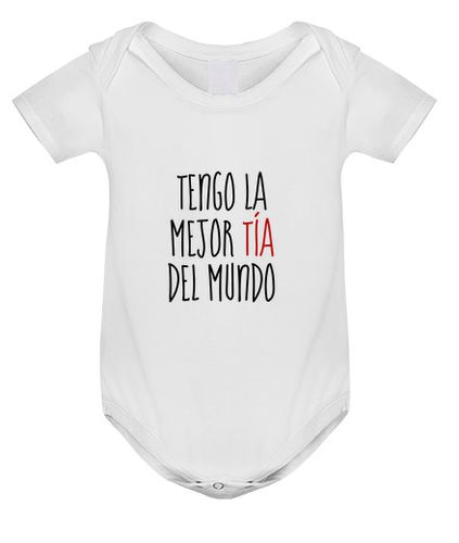 Body Bebé Tengo la mejor tía del mundo body de bebé laTostadora - latostadora.com - Modalova