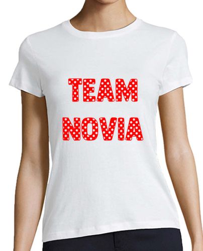 Camiseta mujer Team novia, despedida de soltera flamenca - latostadora.com - Modalova