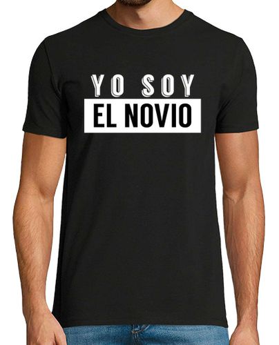 Camiseta Hombre Manga Corta Camiseta yo soy el novio, despedida de soltero laTostadora - latostadora.com - Modalova