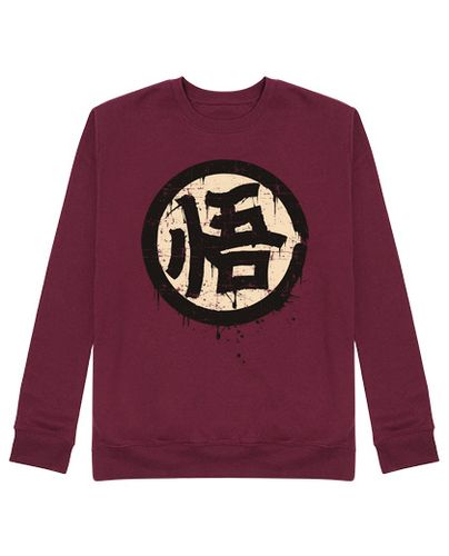 Sudadera Sin Capucha Unisex Kanji Go (Sabiduría) laTostadora - latostadora.com - Modalova