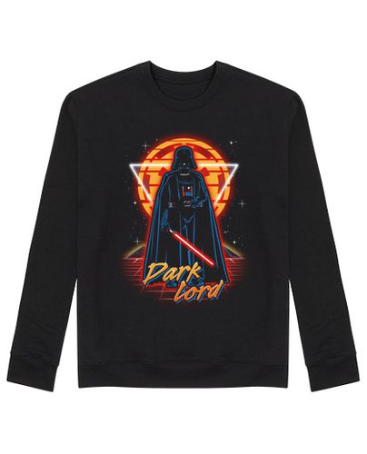 Sudadera Sin Capucha Unisex Retro Dark Lord laTostadora - latostadora.com - Modalova