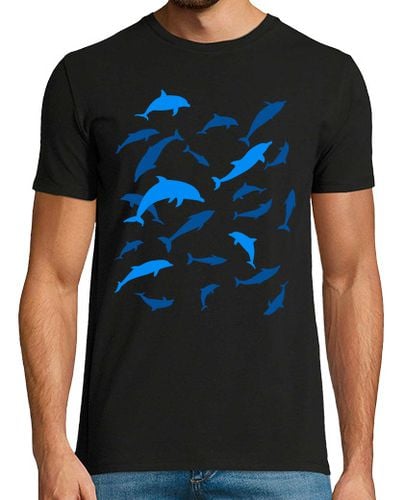 Camiseta Hombre Manga Corta Danza de delfines laTostadora - latostadora.com - Modalova