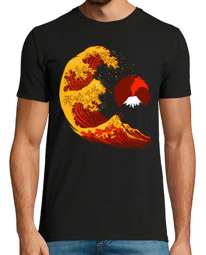 Camiseta Ola de lava - latostadora.com - Modalova