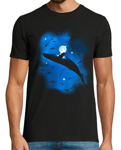 Camiseta Ballena en el espacio - latostadora.com - Modalova