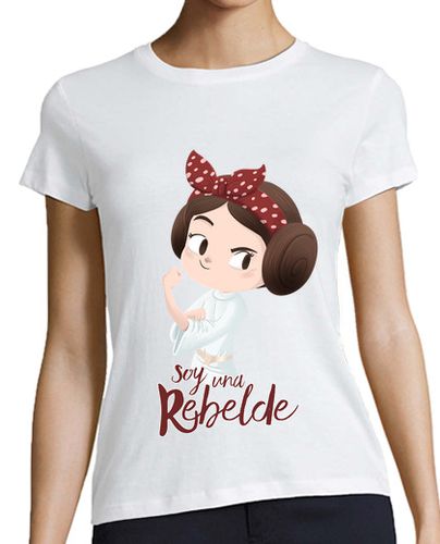 Camiseta mujer Soy una rebelde v2 - latostadora.com - Modalova