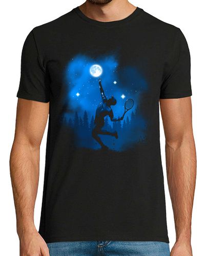 Camiseta Tenista jugando con la luna - latostadora.com - Modalova