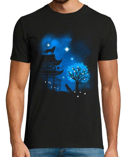 Camiseta Templo de lobos - latostadora.com - Modalova