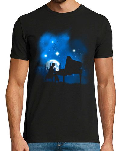 Camiseta Hombre Manga Corta Pianista de noche laTostadora - latostadora.com - Modalova