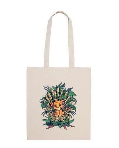 Bolsa De Tela Simba Trono Hierro Rey León 90s Bolsa laTostadora - latostadora.com - Modalova