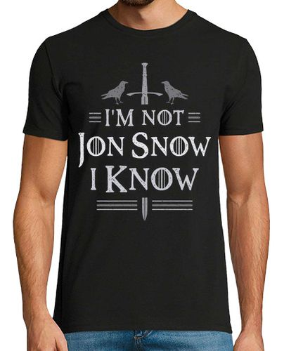 Camiseta I'm Not Jon Snow. I Know - latostadora.com - Modalova
