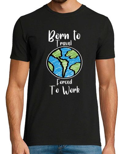 Camiseta Born to Travel - latostadora.com - Modalova