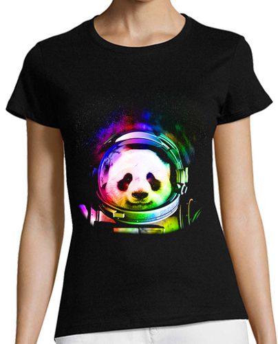 Camiseta Mujer Manga Corta panda cosmos laTostadora - latostadora.com - Modalova