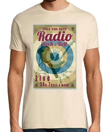 Camiseta radio rock and roll - latostadora.com - Modalova