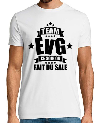 Camiseta Hombre Manga Corta equipo evg esta noche estamos sucios laTostadora - latostadora.com - Modalova