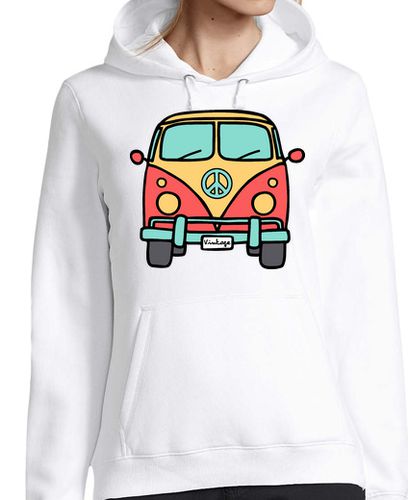 Sudadera Con Capucha Para Mujer Furgoneta Vintage laTostadora - latostadora.com - Modalova