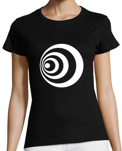 Camiseta mujer Efecto Doppler circulo - latostadora.com - Modalova