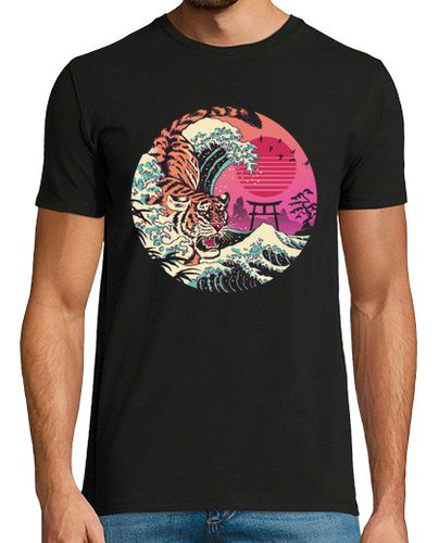 Camiseta Hombre Manga Corta rad tiger wave camisa para hombre laTostadora - latostadora.com - Modalova