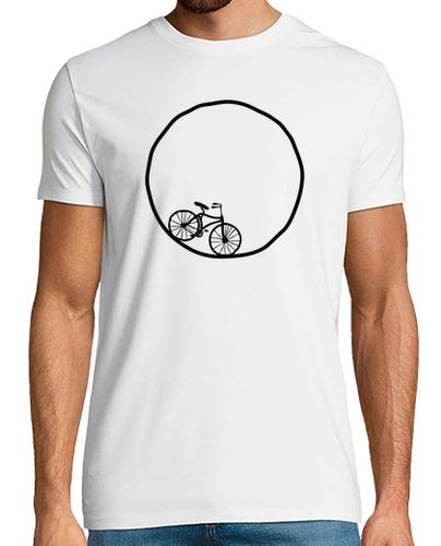 Camiseta La vuelta al mundo en bicicleta - latostadora.com - Modalova
