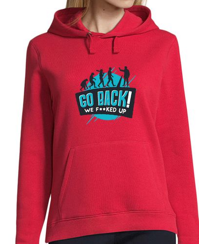 Sudadera Con Capucha Para Mujer Go Back laTostadora - latostadora.com - Modalova