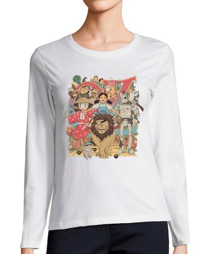 Camiseta Mujer Manga Larga The Road to Oz laTostadora - latostadora.com - Modalova