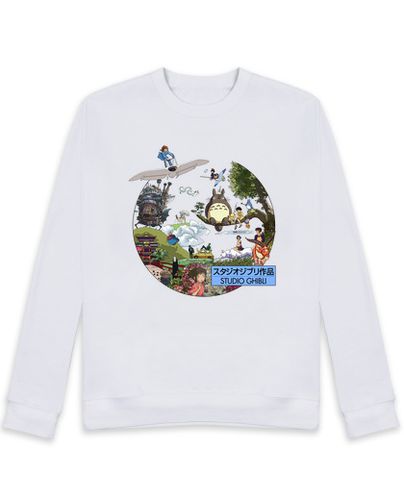 Sudadera Sin Capucha Unisex Studio Ghibli II - MorganaArt laTostadora - latostadora.com - Modalova