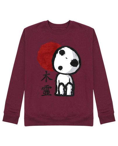 Sudadera Sin Capucha Unisex Espíritu del árbol (Kodama) laTostadora - latostadora.com - Modalova