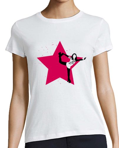 Camiseta Mujer Manga Corta Patinaje Artístico laTostadora - latostadora.com - Modalova