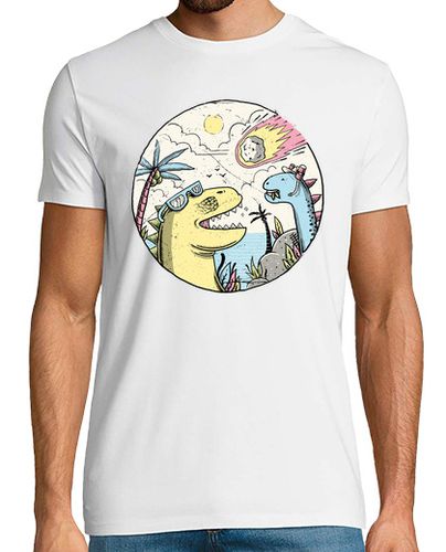 Camiseta Hombre Manga Corta horaaay dia de asteroides laTostadora - latostadora.com - Modalova