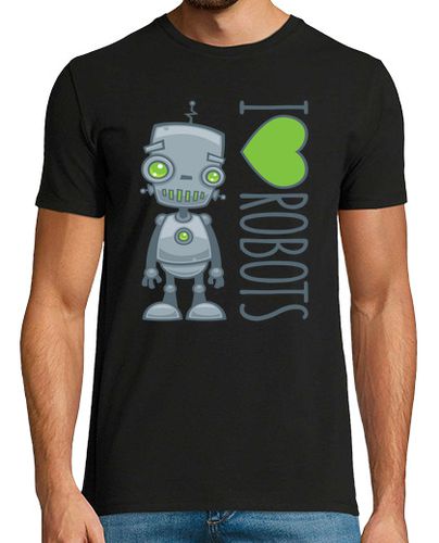 Camiseta amo los robots - latostadora.com - Modalova