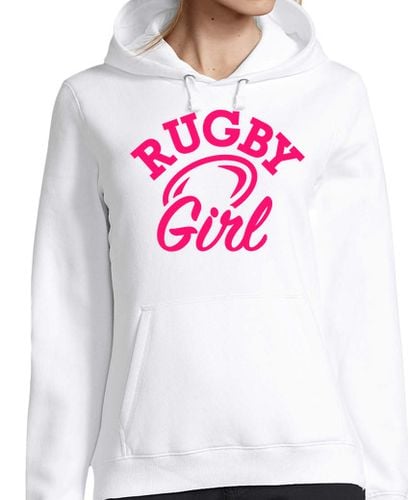 Sudadera Con Capucha Para Mujer chica de rugby laTostadora - latostadora.com - Modalova