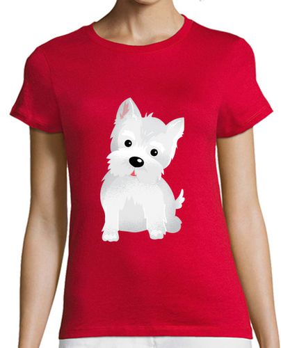 Camiseta mujer Camiseta Westy dog - latostadora.com - Modalova
