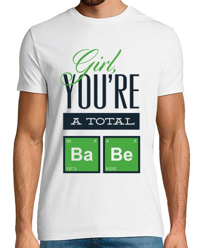 Camiseta Girl, You're A Total Babe - latostadora.com - Modalova