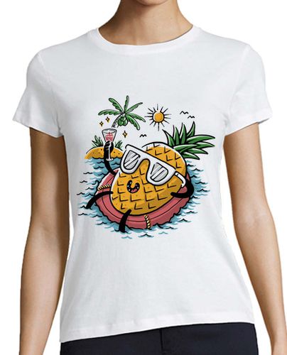 Camiseta mujer piña relajante laTostadora - latostadora.com - Modalova