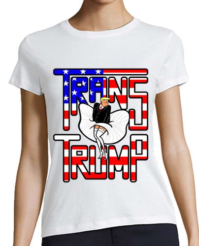 Camiseta mujer Trans Trump laTostadora - latostadora.com - Modalova