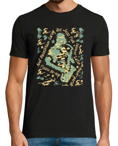 Camiseta músico de saxofon laTostadora - latostadora.com - Modalova