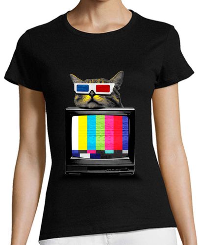 Camiseta mujer Gatito 3d laTostadora - latostadora.com - Modalova