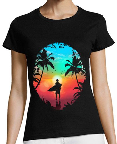 Camiseta mujer vacaciones de verano - latostadora.com - Modalova