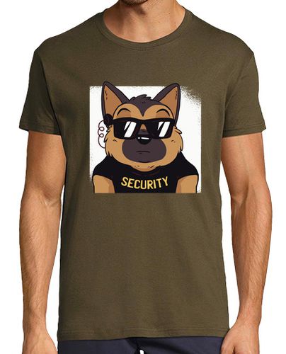 Camiseta Camiseta Seguridad del pastor alemán laTostadora - latostadora.com - Modalova