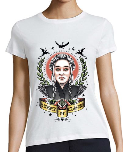 Camiseta mujer Mother of Dragons Tattoo laTostadora - latostadora.com - Modalova