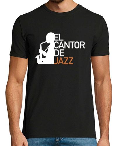 Camiseta Hombre Manga Corta El Cantor de Jazz - Logo laTostadora - latostadora.com - Modalova