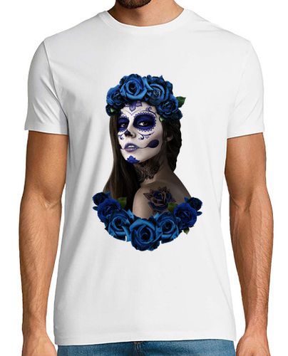 Camiseta catrina azul - latostadora.com - Modalova