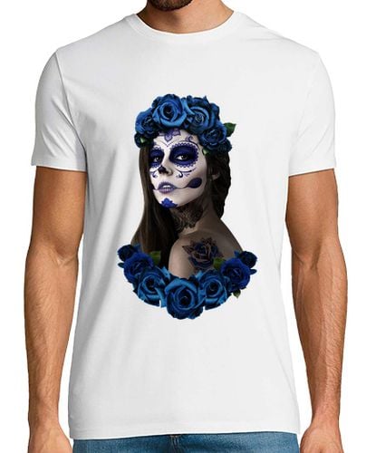 Camiseta Hombre Manga Corta catrina azul laTostadora - latostadora.com - Modalova