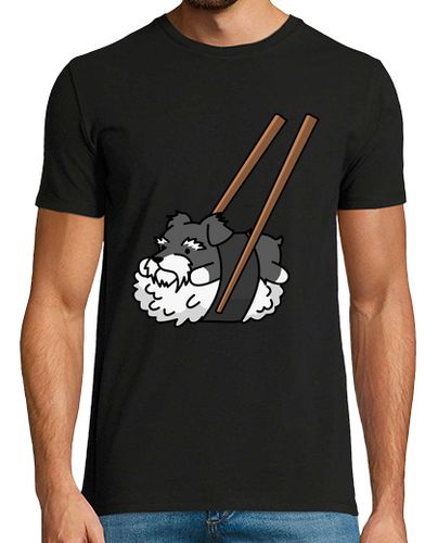 Camiseta Perro Schnauzer Sushi - latostadora.com - Modalova