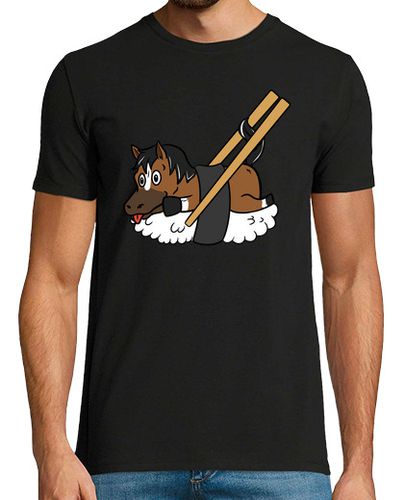 Camiseta Mascota Caballo Sushi - latostadora.com - Modalova